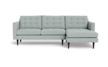 Wallace 98" Right Chaise Sectional - Peyton Light Blue