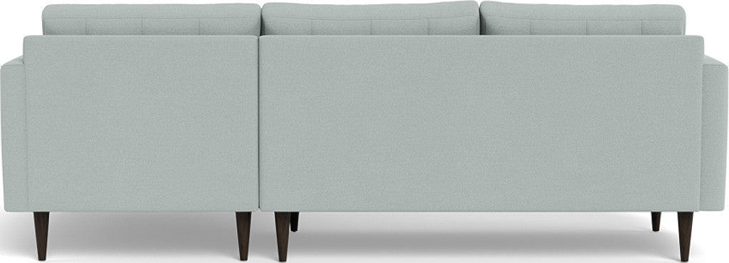 Wallace 98" Right Chaise Sectional - Peyton Light Blue