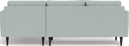 Wallace 98" Right Chaise Sectional - Peyton Light Blue