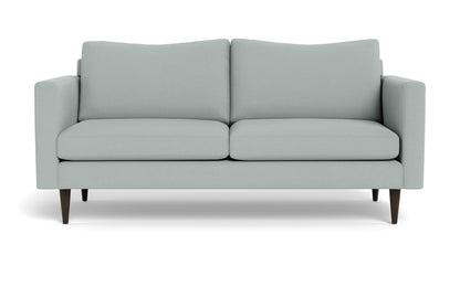 Wallace 74" Untufted Apartment Sofa - Peyton Light Blue