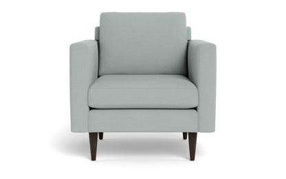 Wallace 34" Untufted Arm Chair - Peyton Light Blue
