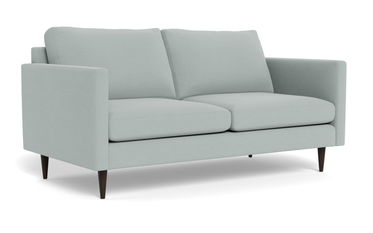 Wallace 69" Untufted Loveseat - Peyton Light Blue