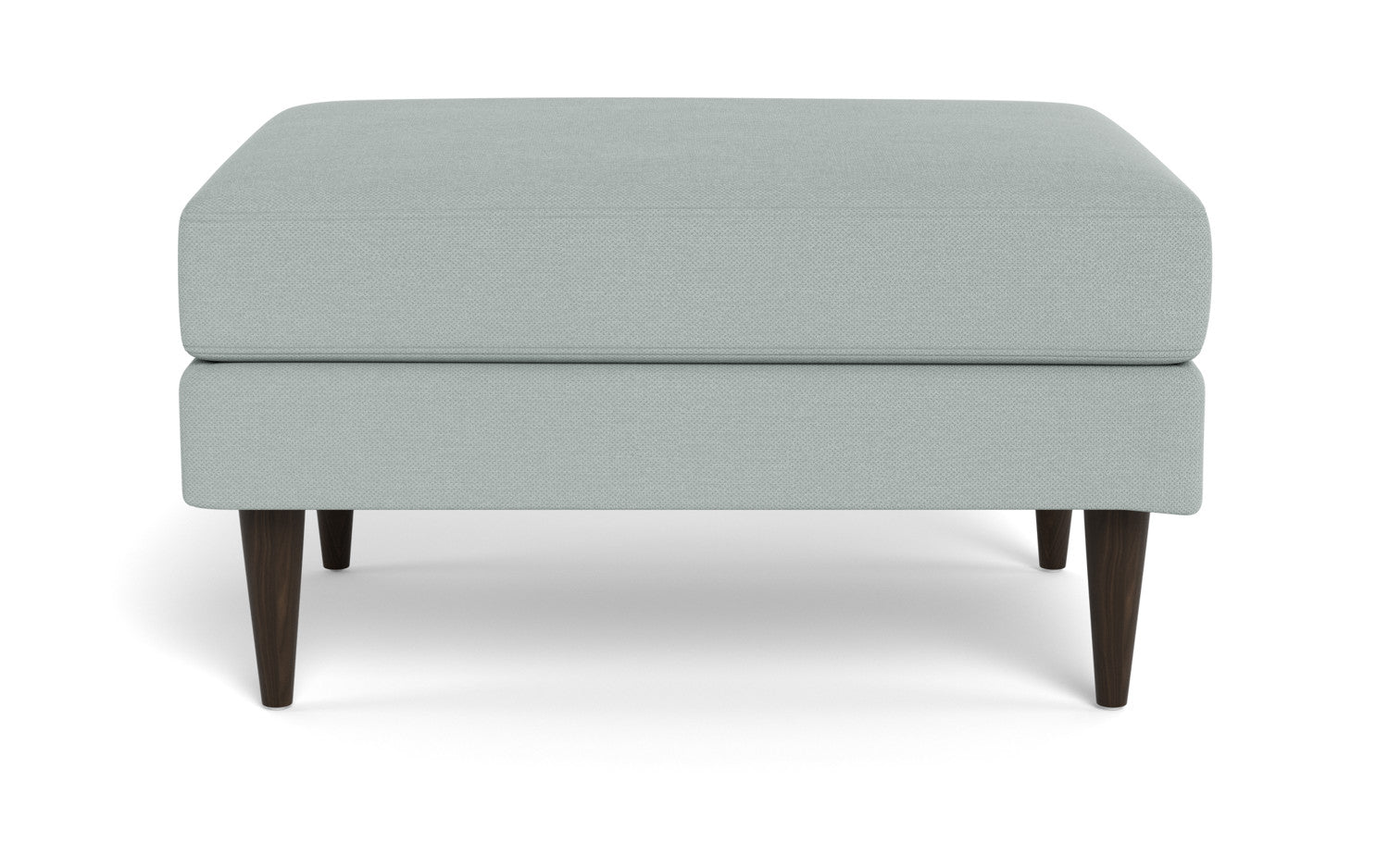Wallace Untufted Ottoman - Merit Snow
