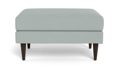 Wallace Untufted Ottoman - Merit Snow