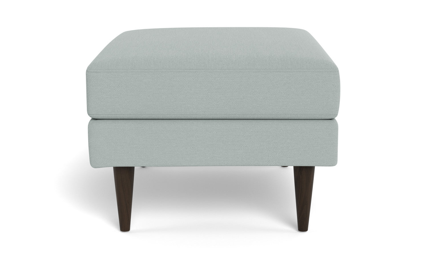 Wallace Untufted Ottoman - Merit Snow