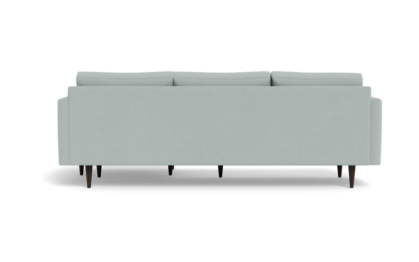 Wallace 98" Untufted Reversible Chaise Sofa - Peyton Light Blue