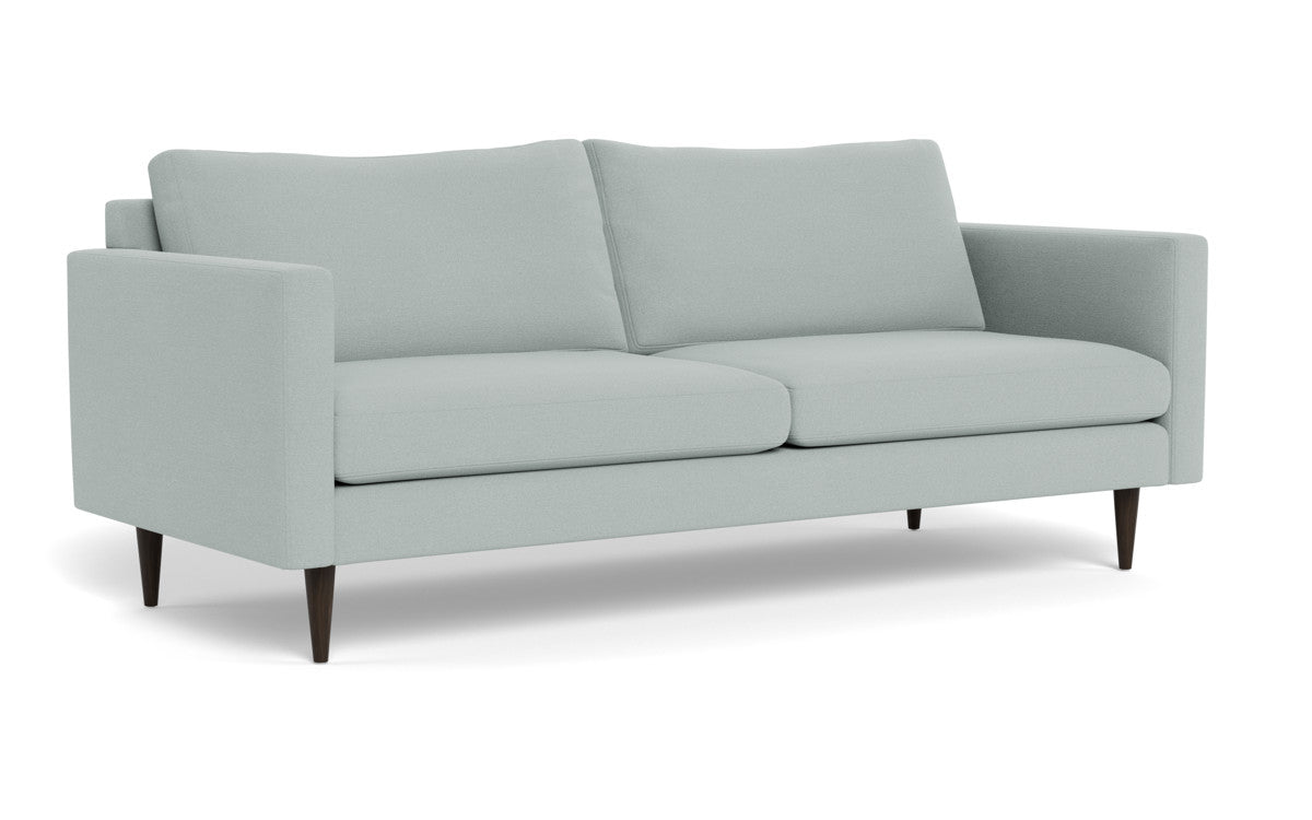 Wallace 85" Untufted Sofa - Peyton Light Blue
