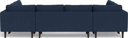 Ladybird 134" U Sectional - Peyton Navy