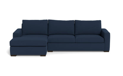 Mesa 123" Left Chaise Sectional - Peyton Navy