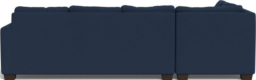 Track 121" Left Chaise Sleeper Sectional - Peyton Navy