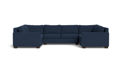 Track 141" Corner Sofa U Sectional - Peyton Navy