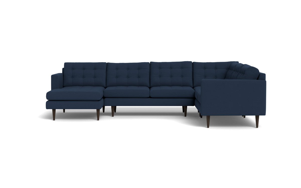 Wallace 130" Corner Sectionals w. Left Chaise - Peyton Navy