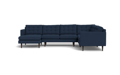 Wallace 130" Corner Sectionals w. Left Chaise - Peyton Navy