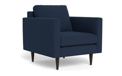 Wallace 34" Untufted Arm Chair - Peyton Navy