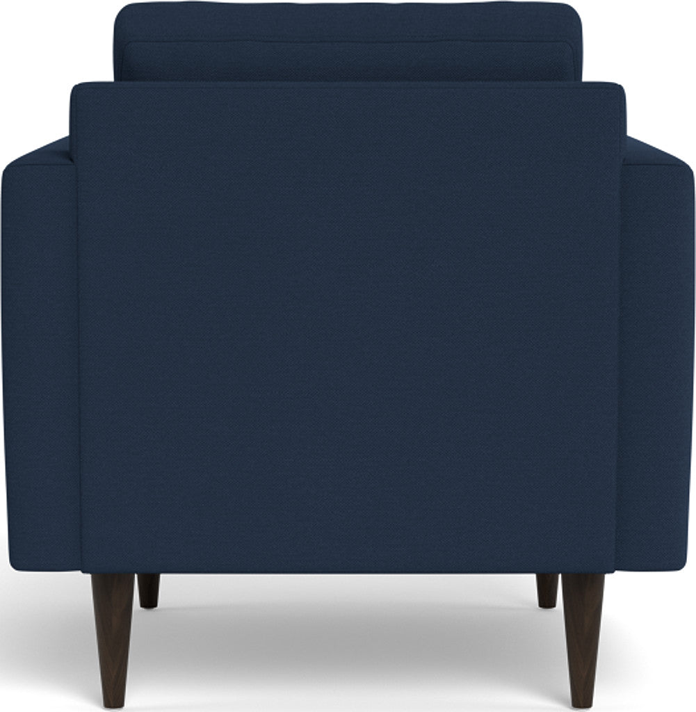Wallace 34" Untufted Arm Chair - Peyton Light Blue