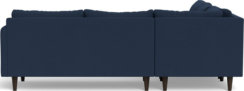 Wallace 102" Untufted Corner Sectional - Peyton Navy