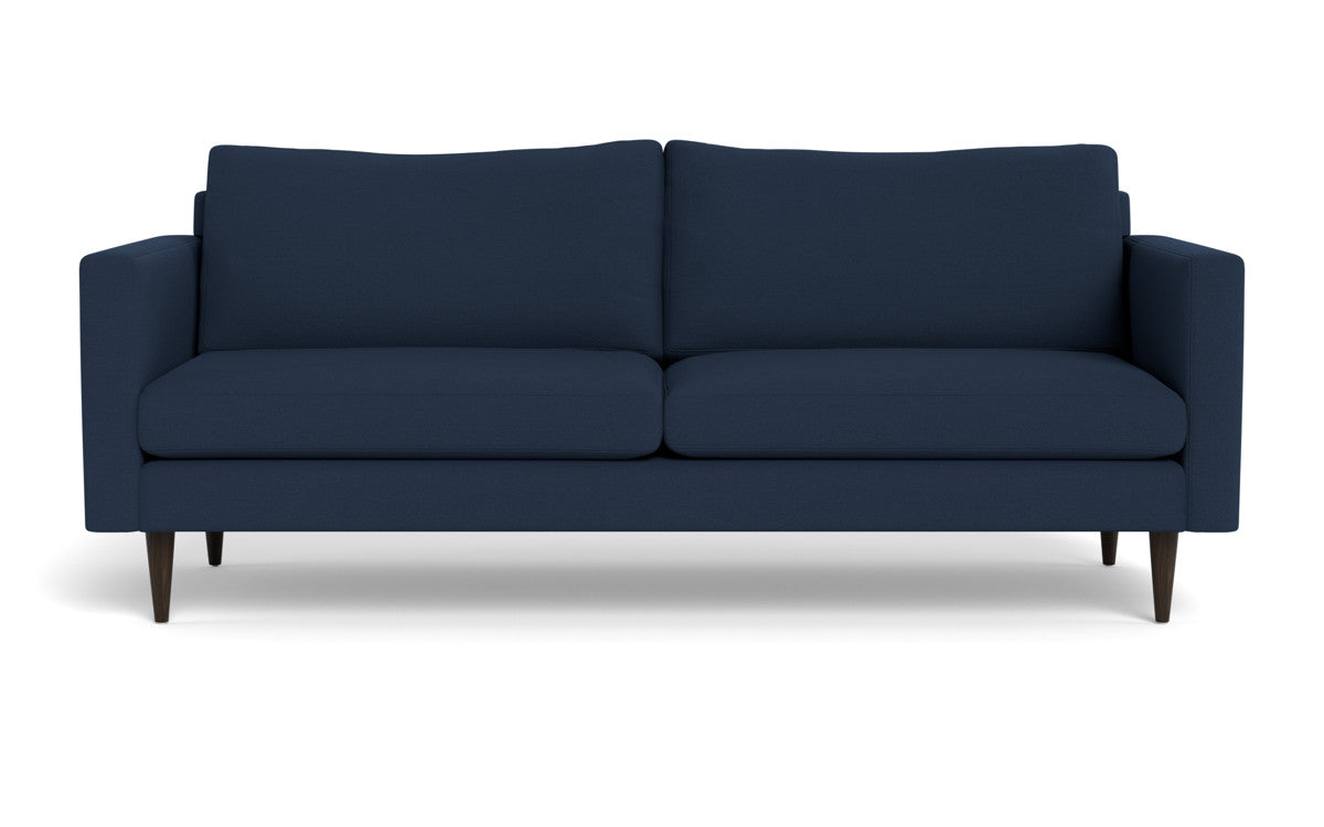 Wallace 85" Untufted Sofa - Peyton Navy