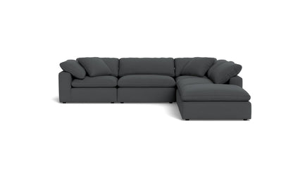 Fluffy 133.5" 4 Piece Sectional w/Otto - Peyton Pepper