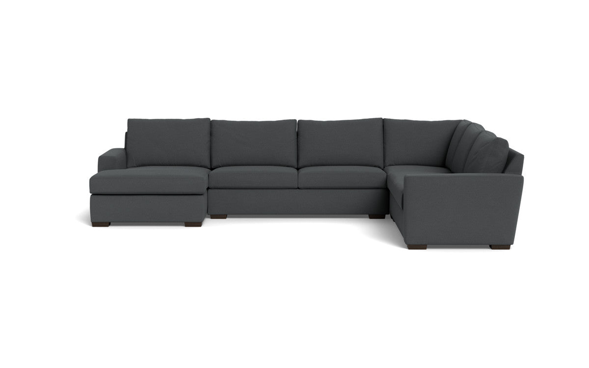 Mesa 156" Corner Sectionals w. Left Chaise - Peyton Pepper