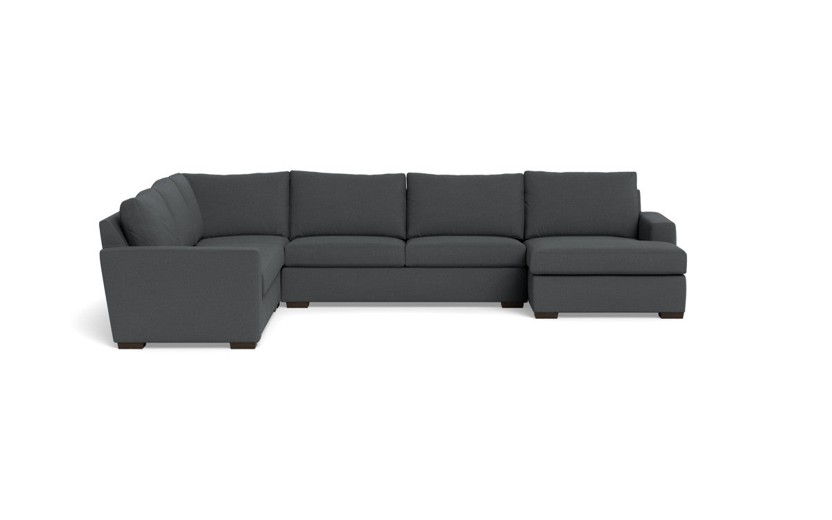 Mesa 156" Corner Sectionals w. Right Chaise - Peyton Pepper