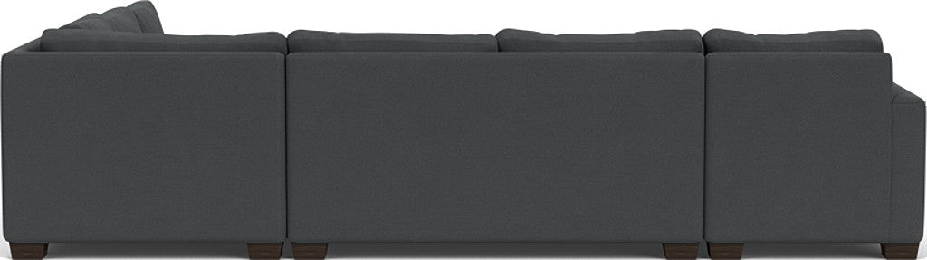 Track 141" Corner Sectionals w. Left Chaise - Peyton Pepper