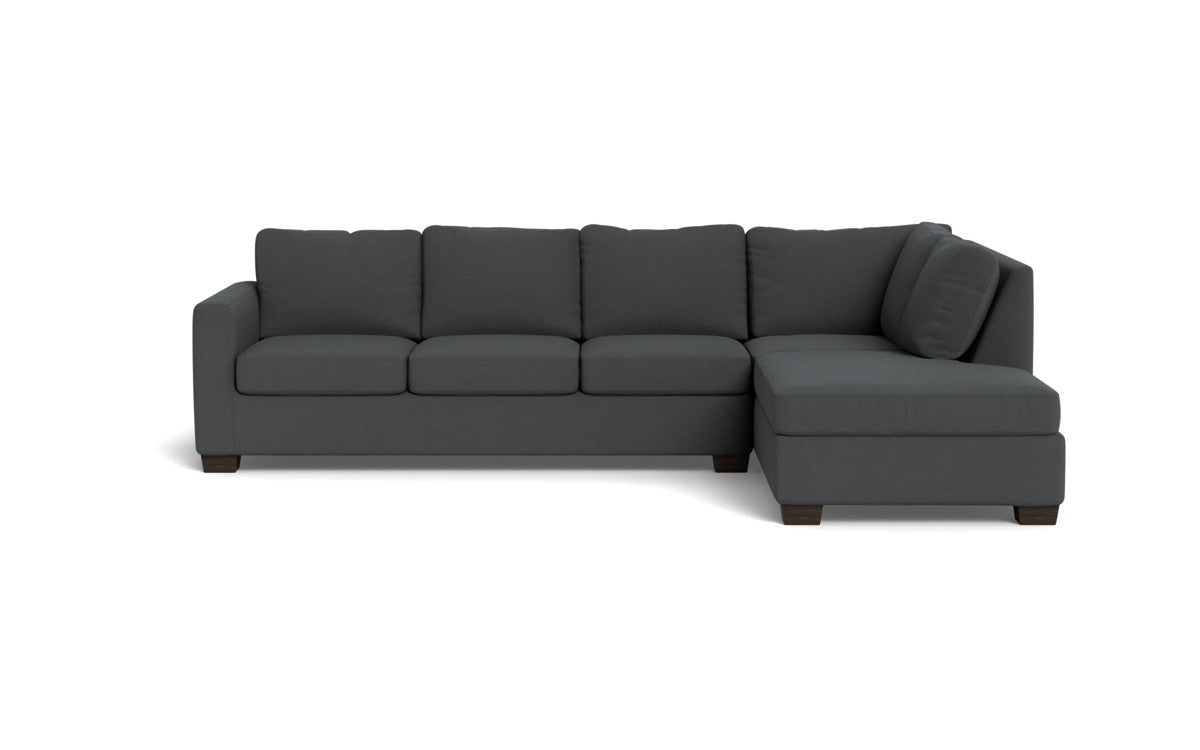 Track 121" Right Chaise Sleeper Sectional - Peyton Pepper