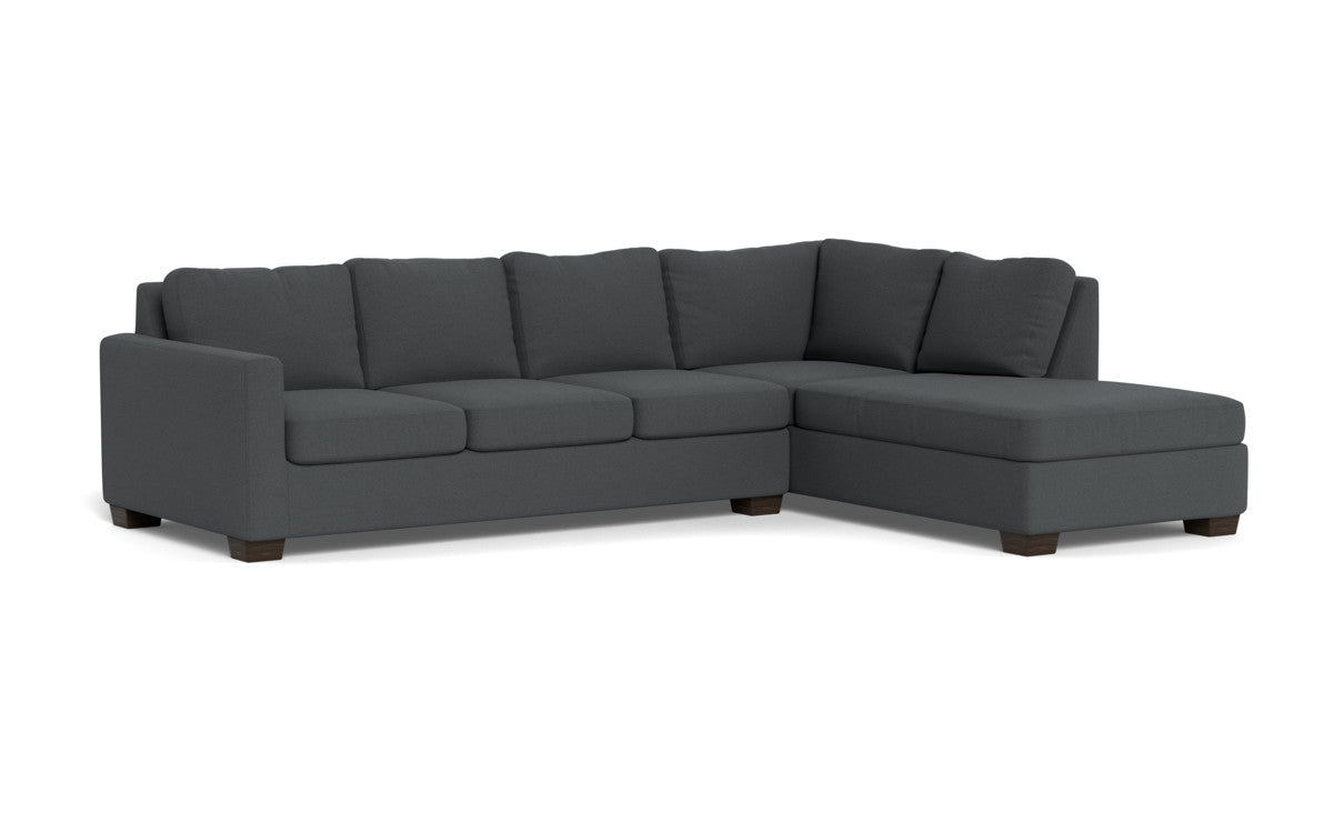 Track 121" Right Chaise Sleeper Sectional - Peyton Pepper