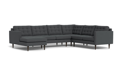 Wallace 130" Corner Sectionals w. Left Chaise - Peyton Pepper