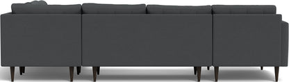 Wallace 130" Corner Sectionals w. Left Chaise - Peyton Pepper