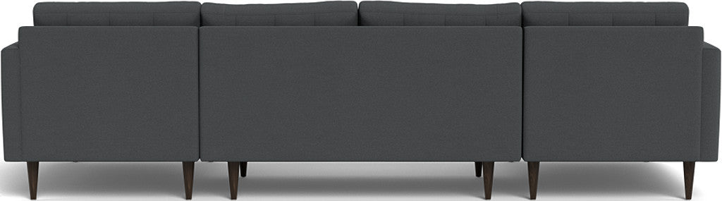 Wallace 126" Double Chaise U Sectional - Peyton Pepper