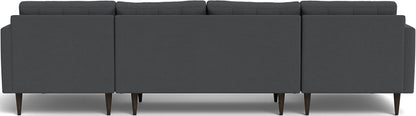 Wallace 126" Double Chaise U Sectional - Peyton Pepper