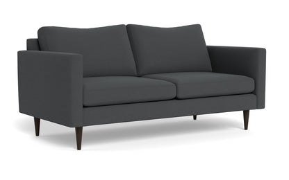 Wallace 74" Untufted Apartment Sofa - Peyton Pepper