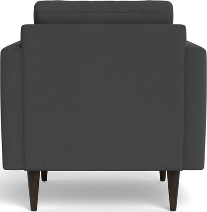 Wallace 34" Untufted Arm Chair - Peyton Navy