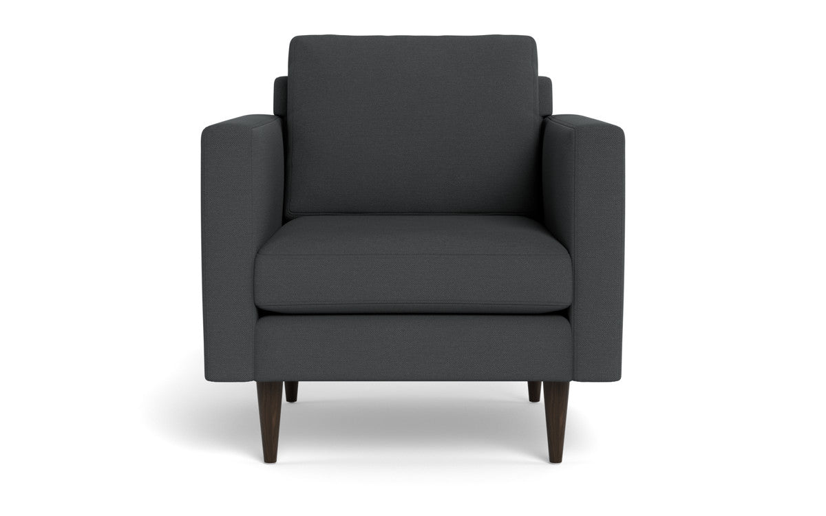 Wallace 34" Untufted Arm Chair - Peyton Navy
