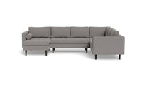 Ladybird 133" Corner Sectional with Left Chaise - Amigo II Dusk