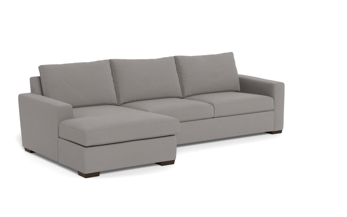 Mesa 123" Left Chaise Sectional - Peyton Pepper