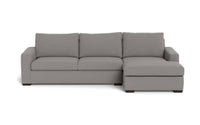 Mesa 123" Right Chaise Sectional - Peyton Slate