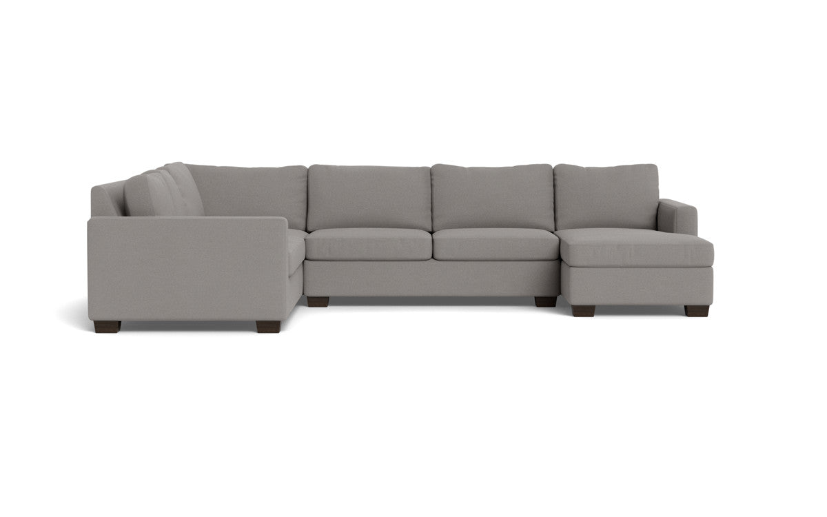 Track 141" Corner Sectionals w. Right Chaise -