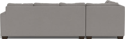 Track 121" Left Chaise Sleeper Sectional - Peyton Slate