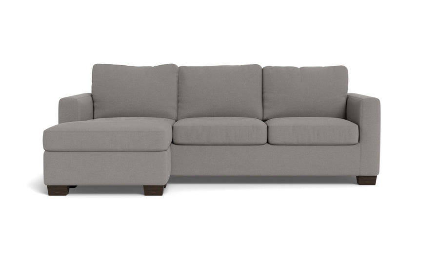 Track 87" Reversible Chaise Queen Sleeper Sofa -