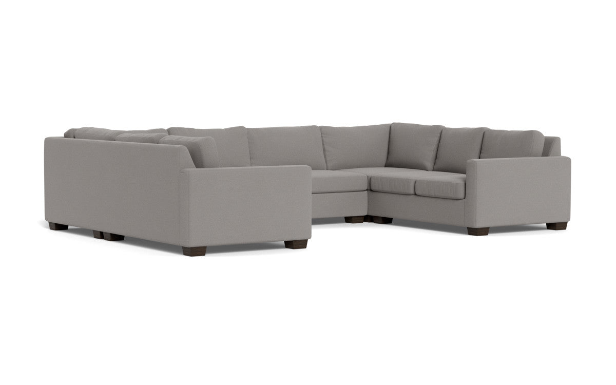 Track 141" Corner Sofa U Sectional - Peyton Slate