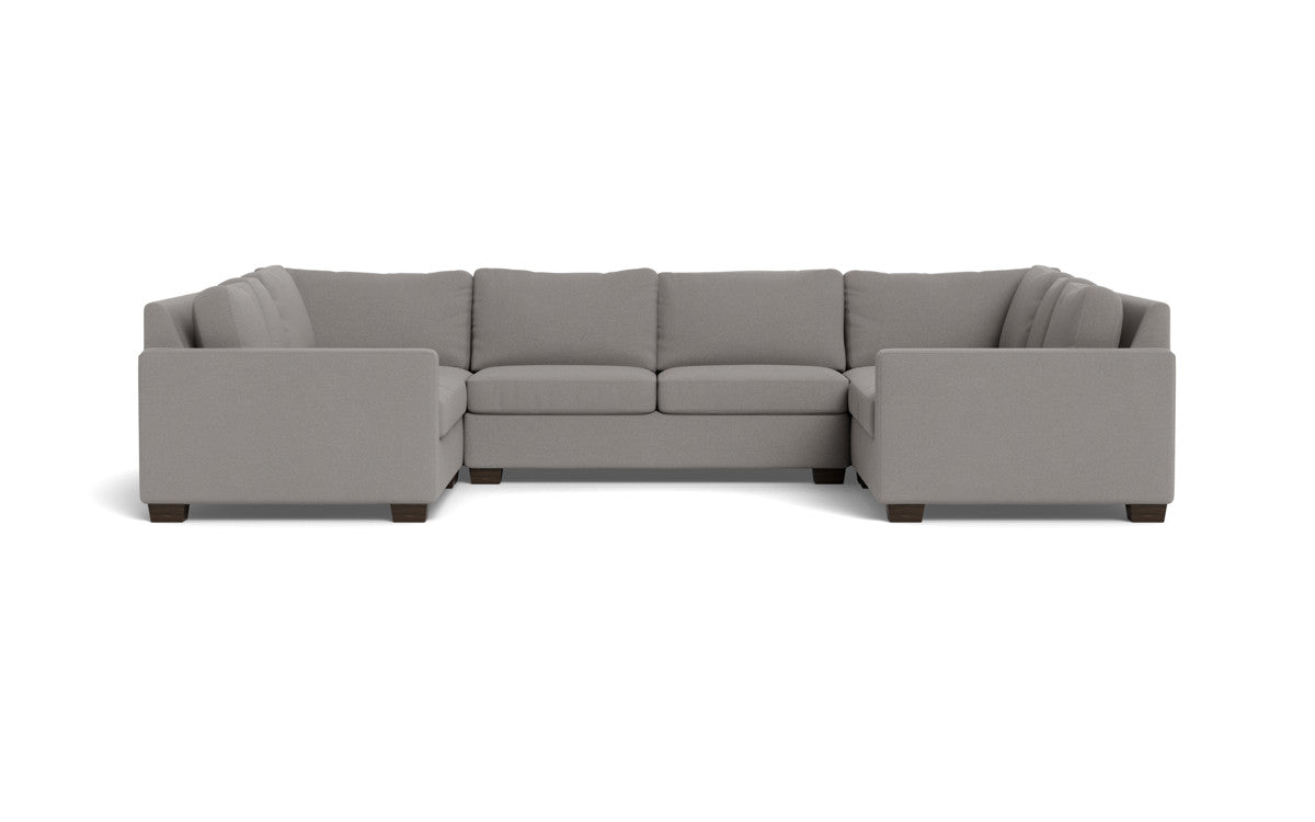 Track 141" Corner Sofa U Sectional - Peyton Slate