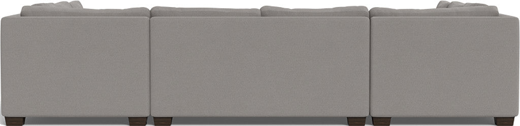 Track 141" Corner Sofa U Sectional - Peyton Slate