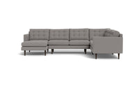 Wallace 130" Corner Sectionals w. Left Chaise -