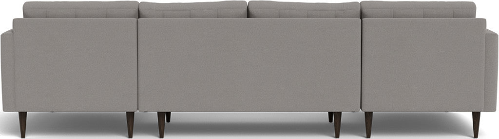 Wallace 126" Double Chaise U Sectional - Peyton Slate