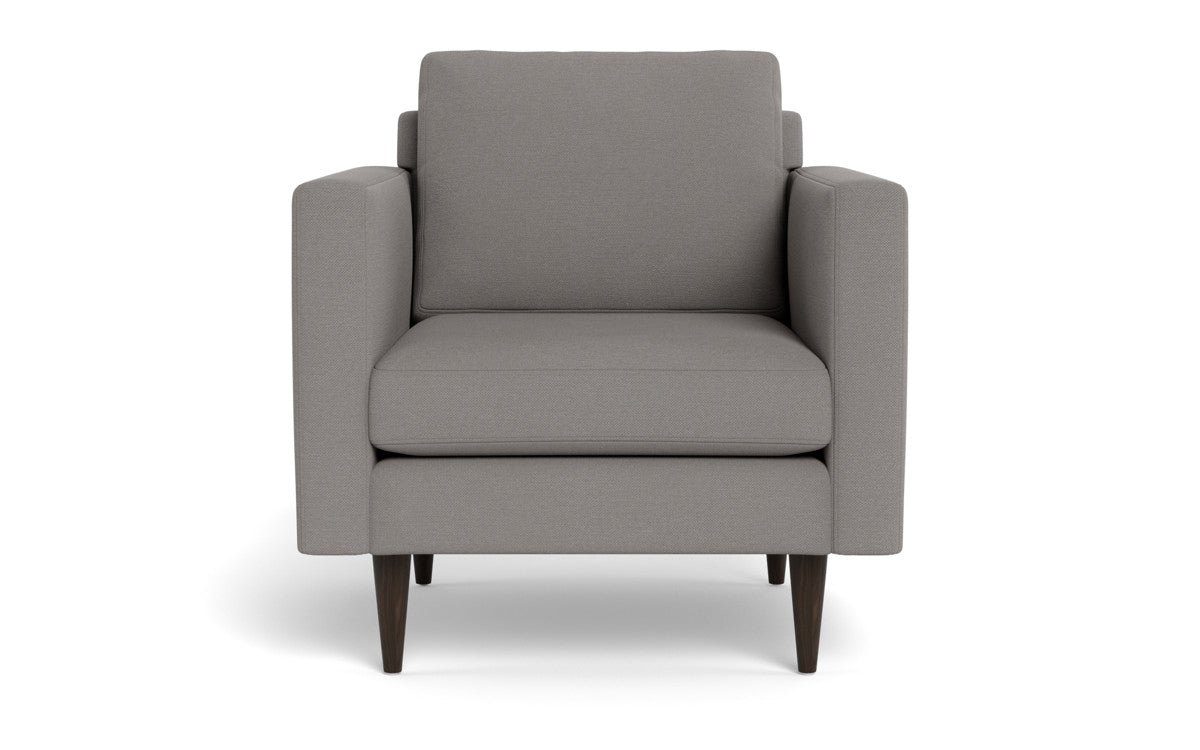 Wallace 34" Untufted Arm Chair - Peyton Pepper