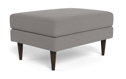 Wallace Untufted Ottoman - Peyton Slate