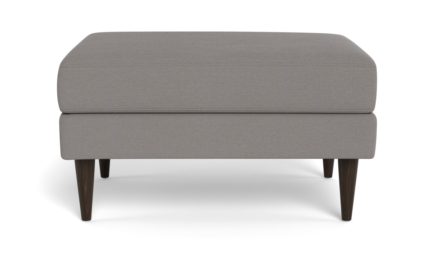 Wallace Untufted Ottoman - Peyton Pepper