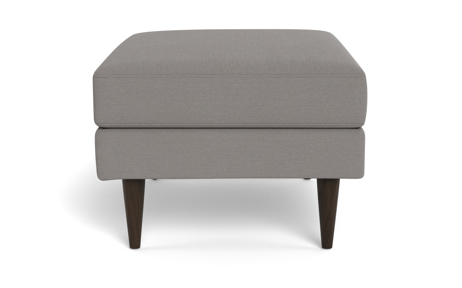 Wallace Untufted Ottoman - Peyton Pepper