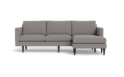 Wallace 98" Untufted Reversible Chaise Sofa - Peyton Slate